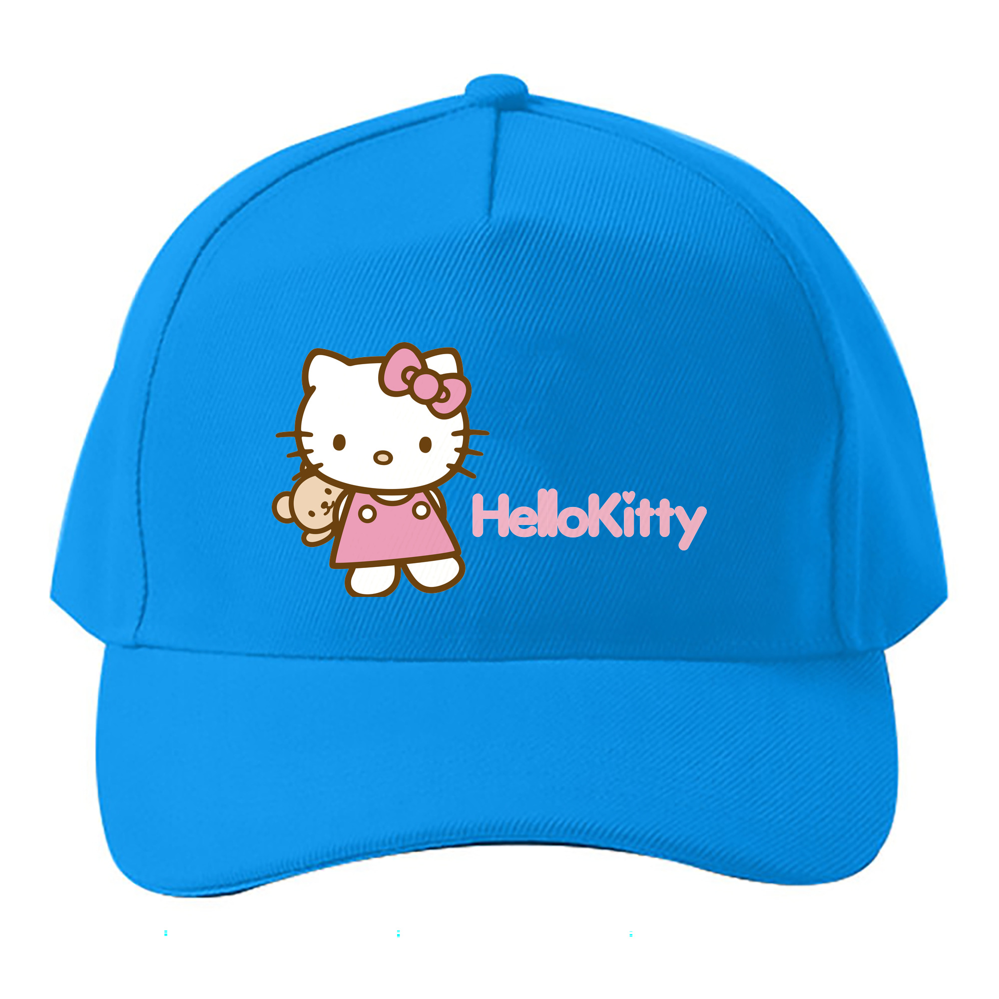 （画像用） Hello Kitty ハローキティ ベースボールキャップ 綿100％ 男女兼用 帽子 スポーツ